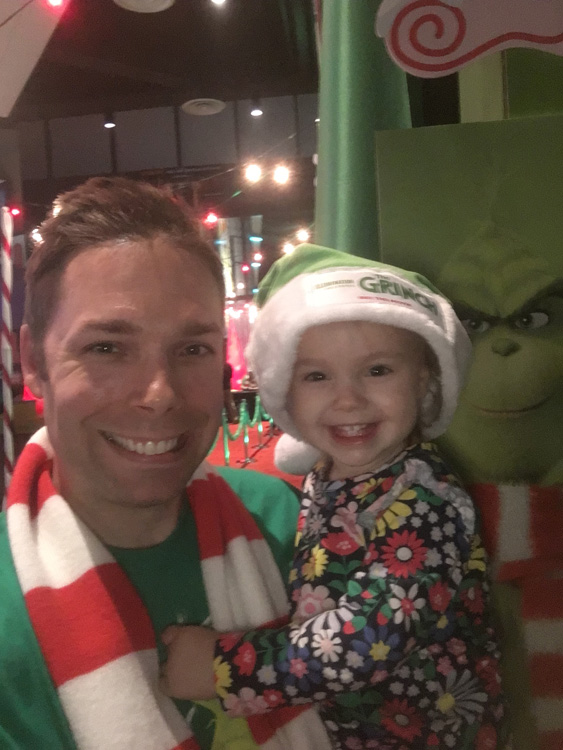 Assisting at The Grinch movie premiere